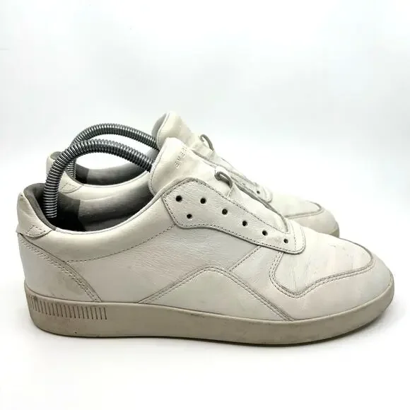 Everlane The Court White Leather Sneakers Women's 9 US - Picture 3 of 9